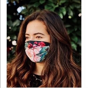 Johnny Was Floral Face Mask